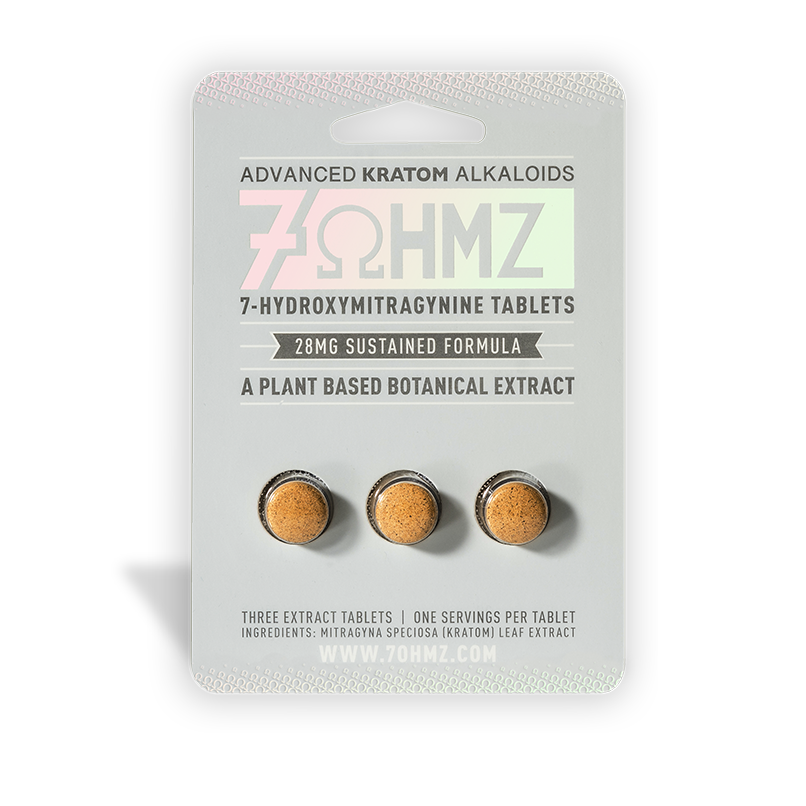 7OHMZ Sustained Formula 28mg Tablets