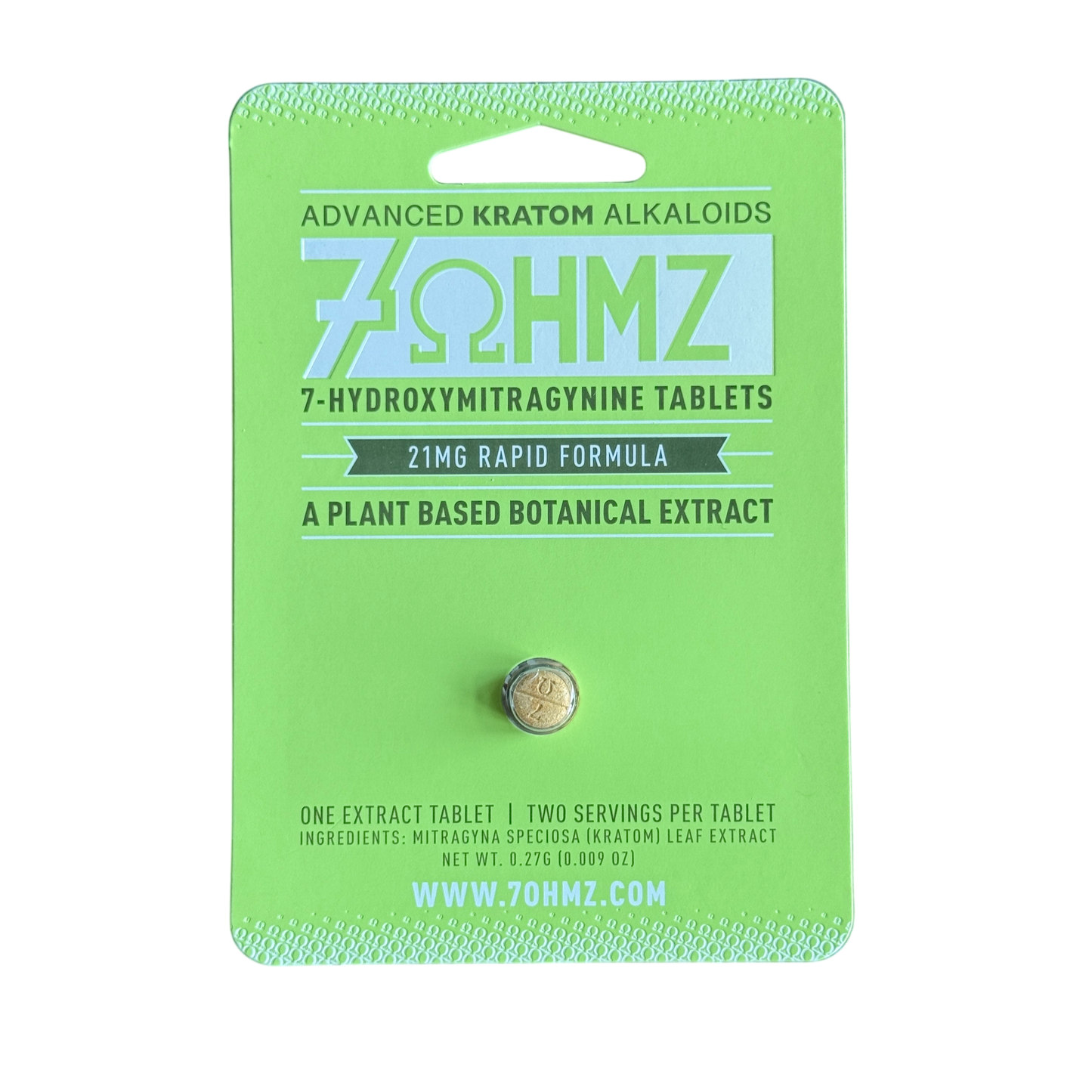 7OHMZ Rapid Formula 21mg Tablets