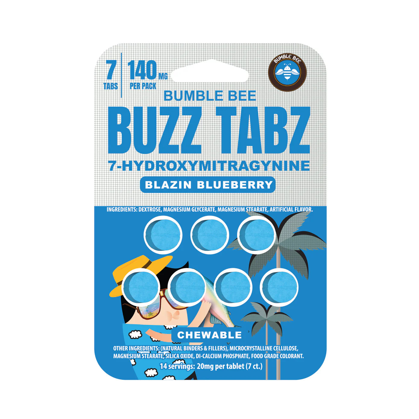Bumble Bee Buzz Tabz 20mg Tablets (Box of 10)
