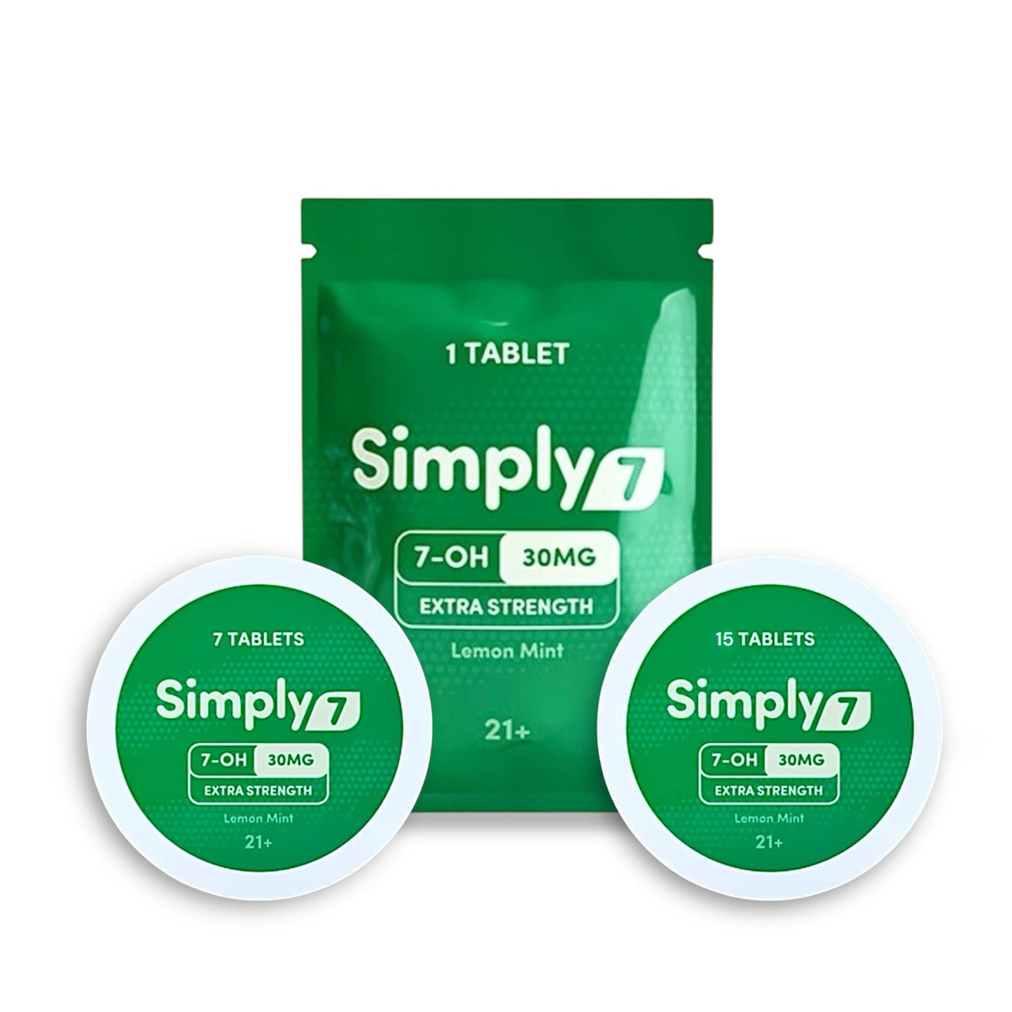 Simply7 30mg Extra Strength Tablets (Box of 6)