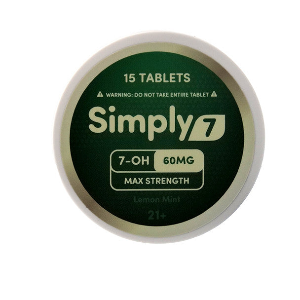 Simply7 60mg Max Strength Tablets (Box of 6)