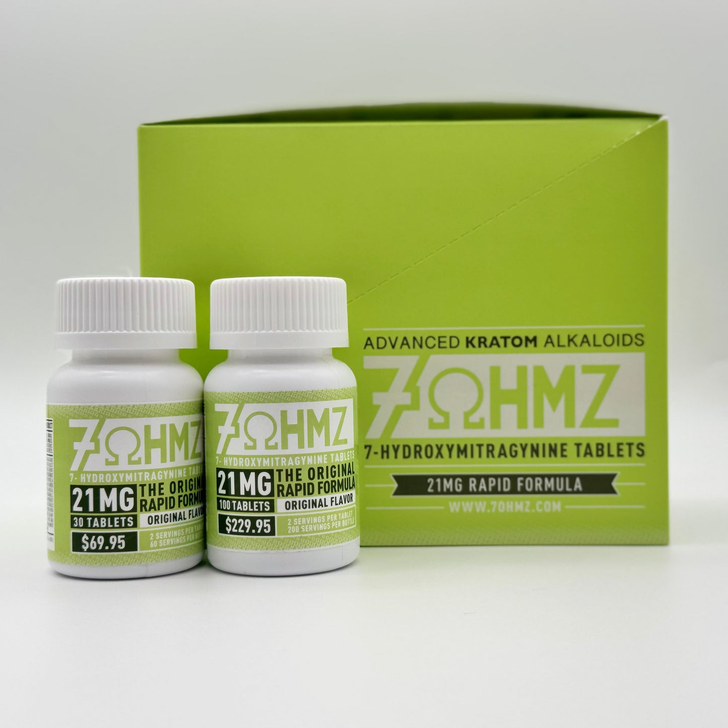 7OHMZ Rapid Formula 21mg Tablets