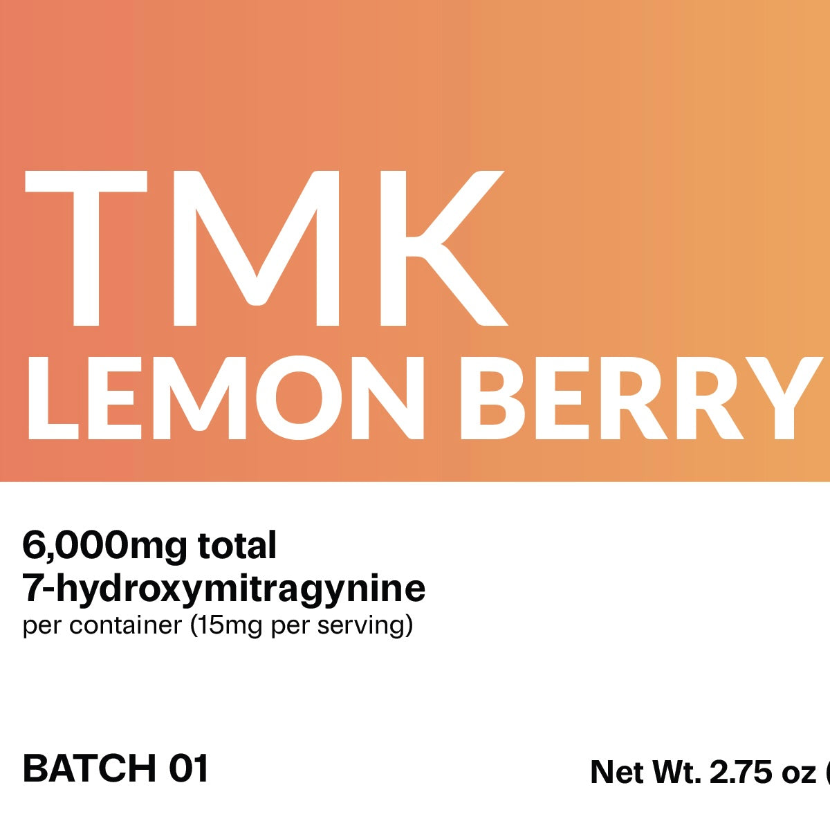 TMK 60mg Tabs by TestMyKratom