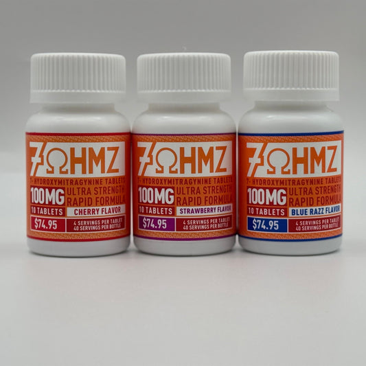 7OHMZ Ultra Strength 100mg Tablets