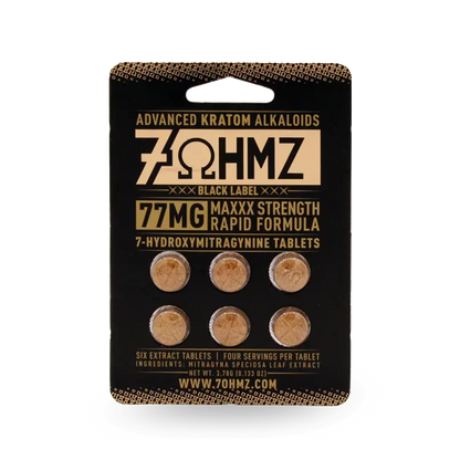 7OHMZ Maxxx 77mg Tablets