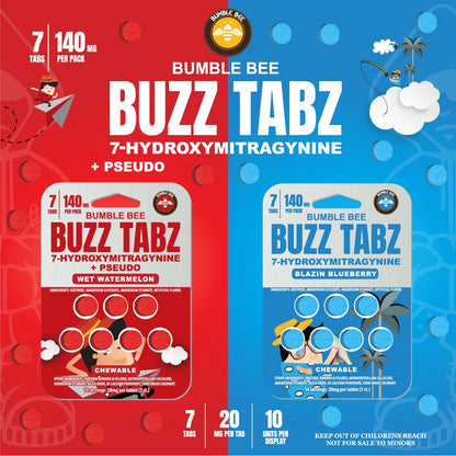 Bumble Bee Buzz Tabz 20mg Tablets (Box of 10)