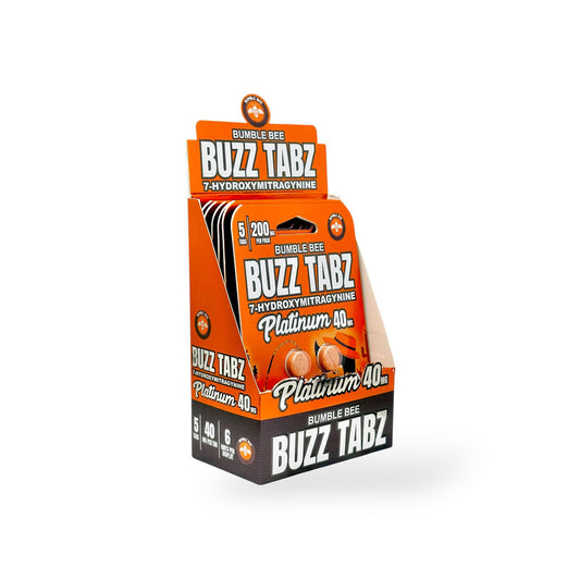 Bumble Bee Buzz Tabz 40mg Platinum Tablets (Box of 6)