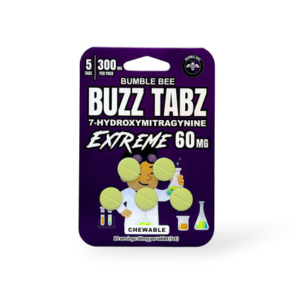 Bumble Bee Buzz Tabz 60mg Extreme Tablets (Box of 6)
