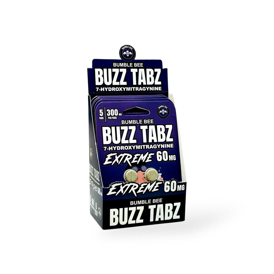 Bumble Bee Buzz Tabz 60mg Extreme Tablets (Box of 6)