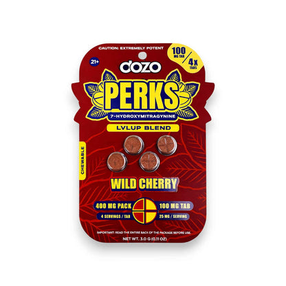Dozo Perks 100mg LVLUP Tablets (Box of 5)