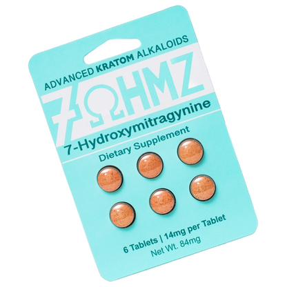 7OHMZ Pure 7-Hydroxymitragynine (7-OH) Kratom Extract Tablets