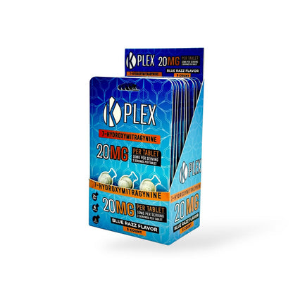 K Plex 20mg Blue Razz Tablets (Box of 10)