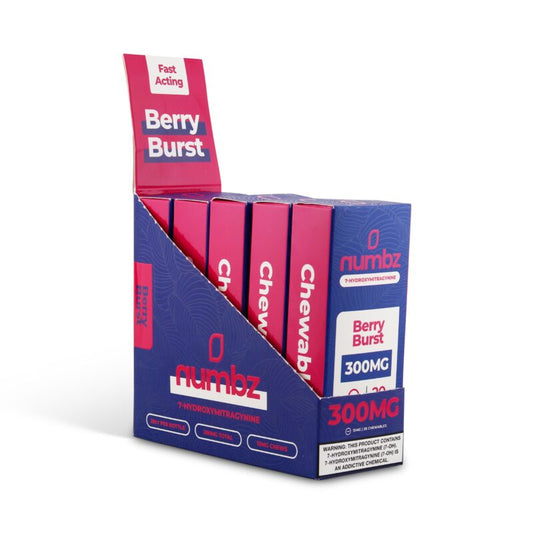 Numbz 15mg 20ct Bottle (Box of 5)