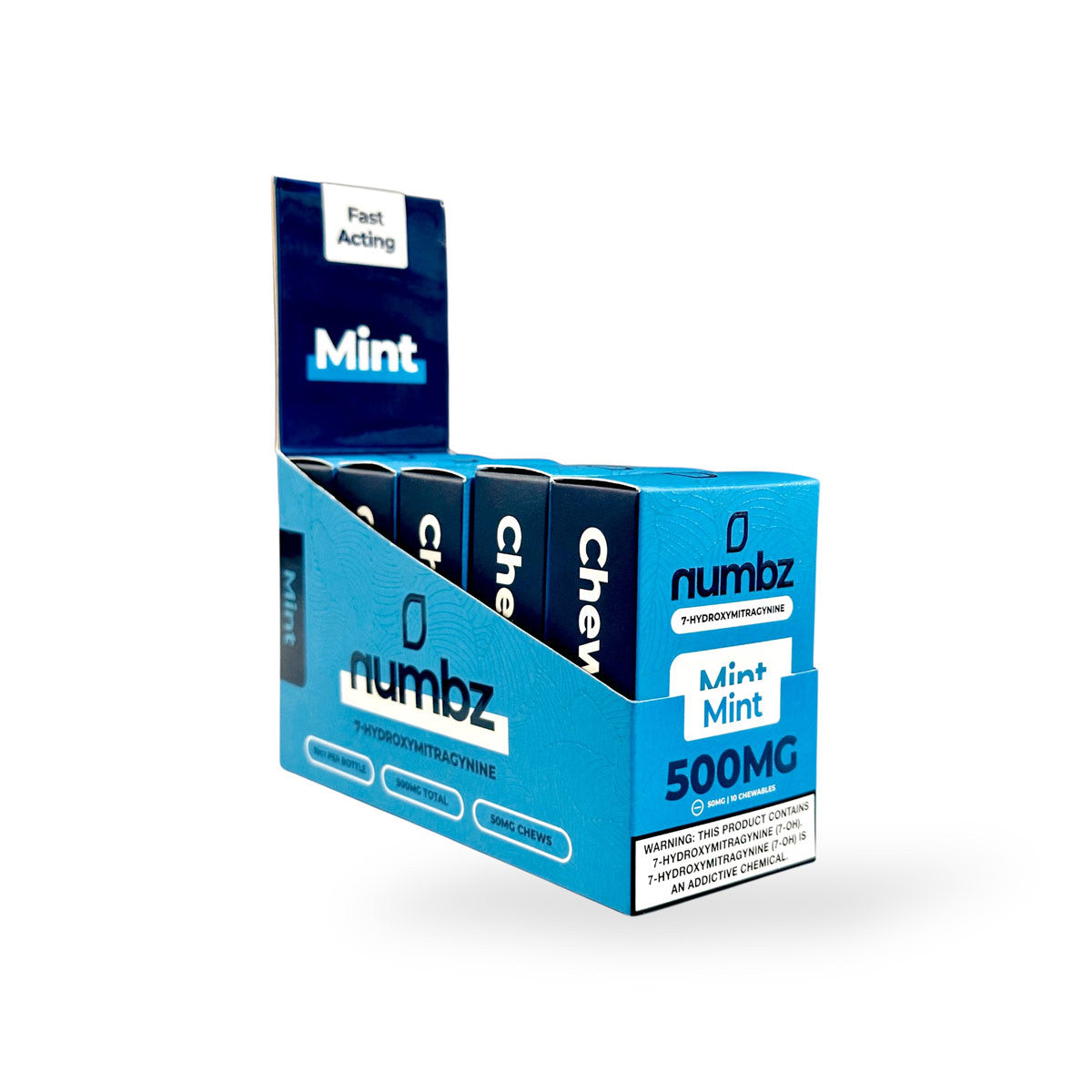 Numbz 50mg 10ct Bottle (Box of 5)