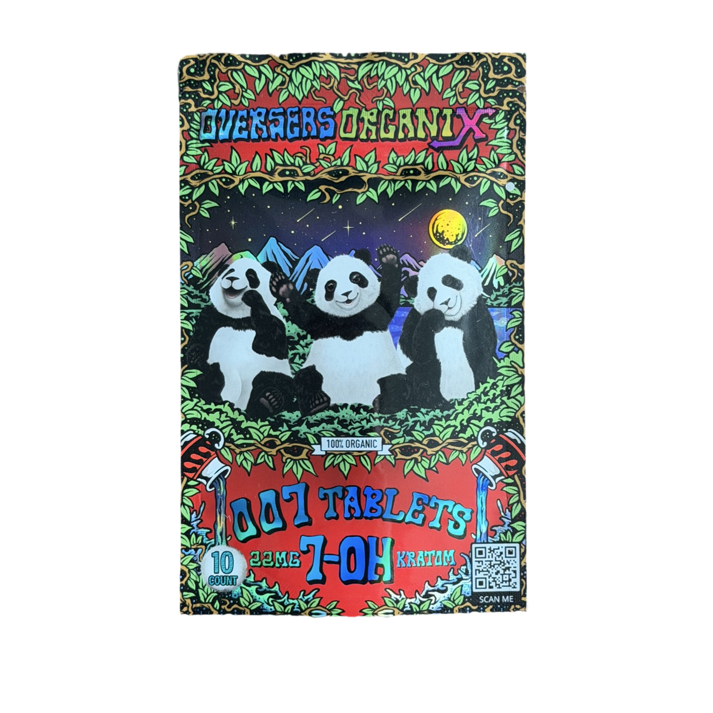 Overseas Organix 22mg Tablets