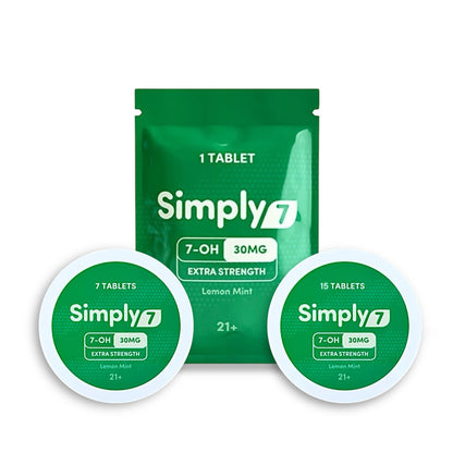 Simply7 30mg Extra Strength Tablets (Box of 6)